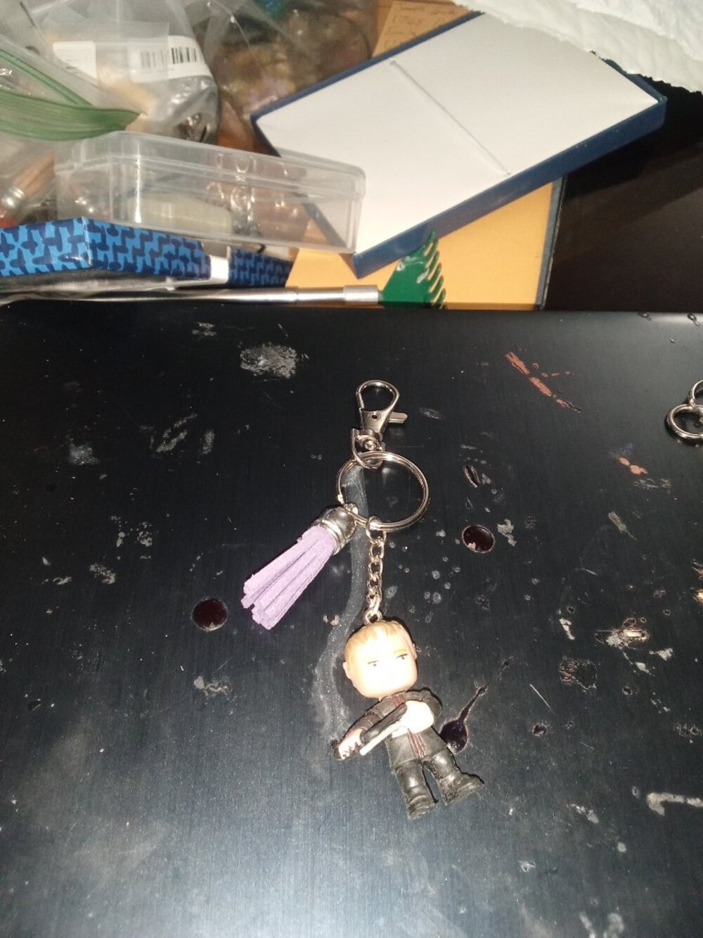 Hawkeye Marvels Avengers Bag Charm Keychain
